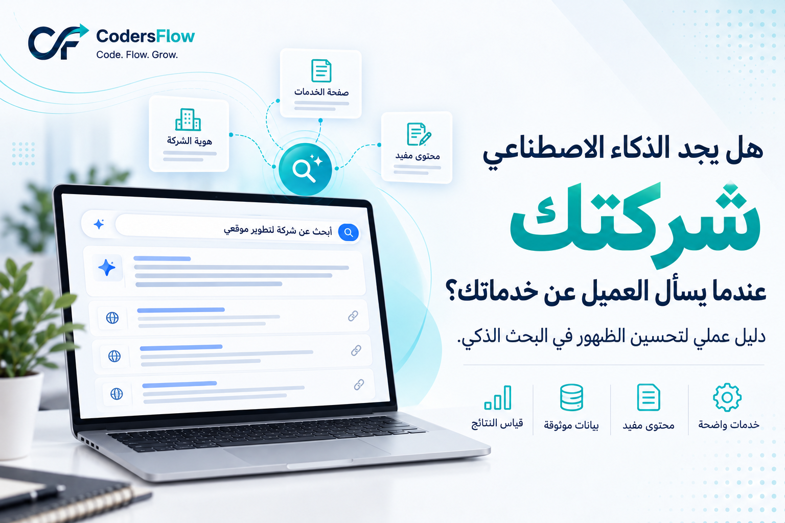 هل يجد الذكاء الاصطناعي شركتك عندما يسأل العميل عن خدماتك؟